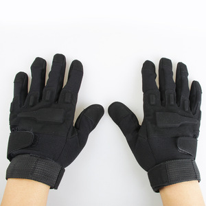 Guantes tácticos Camna para exteriores, antideslizantes, resistentes a la abrasión, para descenso en rápel, estilo Black Hawk, para hombres adultos - Product Image 1