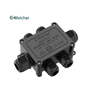 Wholesale Weichat Underground Outdoor LED Lights PA66 Nylon Enclosure 6 Way Wires Connecting IP68 Waterproof Junction Box