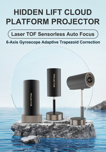 Anxin Proyectores 4K HD con Altavoces Mini <span class=keywords><strong>Proyector</strong></span> Portátil de Estilo Libre 4K Home Theater Beamer Full HD Nativo - Product Image 2