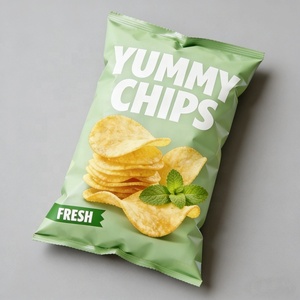 <span class=keywords><strong>Bolsa</strong></span> <span class=keywords><strong>de</strong></span> Plástico Personalizada para Snacks con Logotipo, Sellado Trasero Impreso, Grado Alimenticio, para <span class=keywords><strong>Palomitas</strong></span>, Dulces y Golosinas - Product Image 5