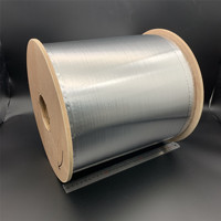 Pita Pelindung Kabel Tino CAT8 dengan Gulungan Aluminium-PET Foil (Model DN-AL_PET-B-S1) untuk Kabel Jaringan Kecepatan Tinggi Tegangan Rendah