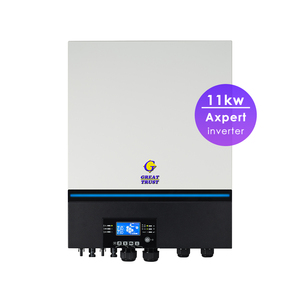 Onduleur solaire hybride monophasé hors réseau Voltronic <span class=keywords><strong>Axpert</strong></span> <span class=keywords><strong>MAX</strong></span> E 11KW de haute qualité, 11kW 11kVA 11000W, efficacité 93%, 48VDC - Product Image 2