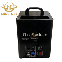 Machine de lanceur d'incendie d'huile Dmx512 équipement de produit de célébration de contrôle Ce feux d'artifice projecteur de flamme à double tête