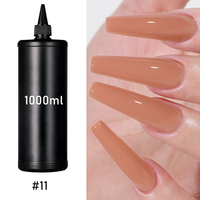 Gel de construction pour ongles 1kg Marque Privée avec aimant, style français, LED UV, non toxique, végétalien, écologique, pour extension d'ongles et nail art