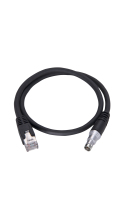 Conectores de Cable Recto Push-Pull de Audio/Video Serie B EGG FGG, Carcasa de Latón Personalizada, Chapado en Oro sobre Cobre, IP50, 00B 0B 1B