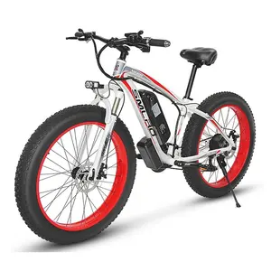 26 inç sıcak satış 500W 48V Motor e-bisiklet yağ lastik dağ E bisiklet Fatbike elektrikli bisiklet