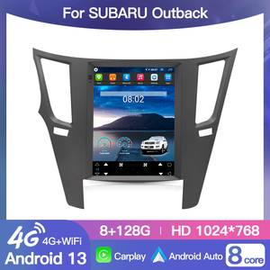 HFMidia Autoradio 9,7 pouces avec écran vertical, unité centrale multimédia vidéo Bluetooth pour SUBARU Outback 2010-2014, lecteurs auto CarPlay sans fil - Product Image 2