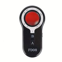 Détecteur anti-caméra d'hôtel Détecteur d'alarme Éclairage LED Détecteur Gps Finder FD08