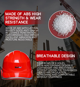 Vaultex 作業用ヘルメット ABS製 調整式 鉱業 建設業向け 保護帽 - Product Image 4