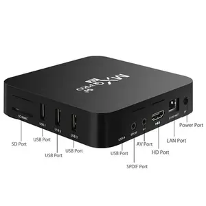 IK Smart TV Box Android 7,1/9,0 Allwinner H313 2 ГБ 16 ГБ 2,4 г 5 г WIFI Google Android TV Box Media Player MXQPRO приставка