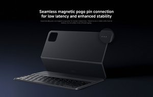 Funda con Teclado para Pad 8 Pro, con Soporte, Teclas Retroiluminadas, Molde Privado, Color Negro - Product Image 5