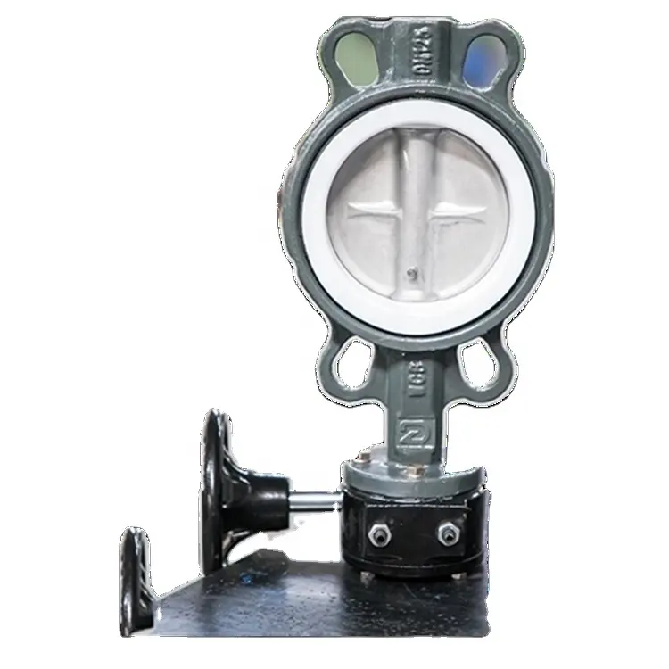 Class150 16 inci wcb wafer worm gear butterfly valve dengan harga terbaik