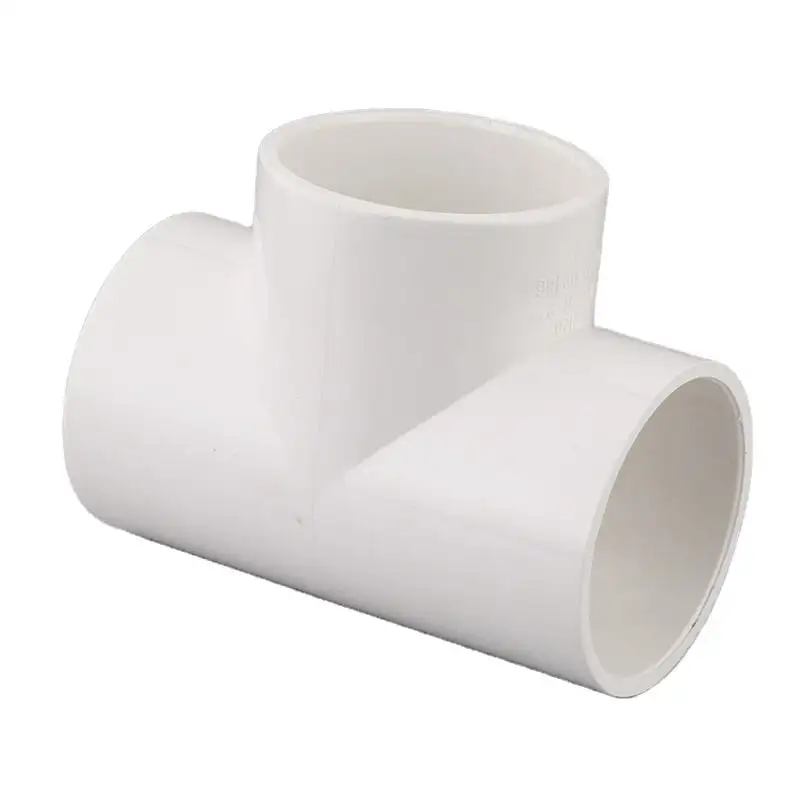 パイプ、給水および排水用の高品質upvc継手プラスチックdwc tubo tee PVC継手