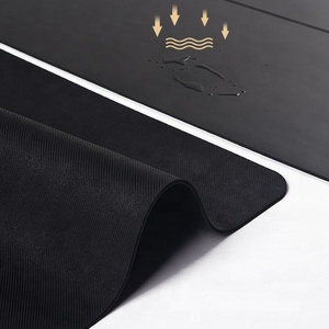 Factory Top Sale Fitness OEM Custom Printed <strong>Personalnized</strong> Design Heated Anti slip Polyurethane Natural PU Rubber Yoga Mat - Product Image 5