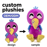 Peluche personnalisée de monstre de jeu, jouet en peluche OEM, personnage de jeu vidéo, jouet doux pour enfants, cadeau et collection