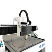 Guangzhou mini cnc routeur machine 9060 strass perceuse bois acrylique machine de découpe