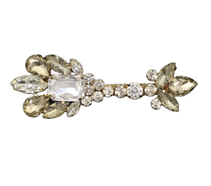 Wholesale Luxury Metal Jeweled <strong>Shoe</strong> Buckles <strong>Sparkly</strong> Crystal Charms for Girls School Dress <strong>Shoes</strong> and Heels - Product Image 1