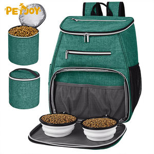 Mochila portátil ajustable para mascotas, tela Oxford, diseño de partición impermeable, embalaje de viaje multifuncional, lleva mascotas - Product Image 1