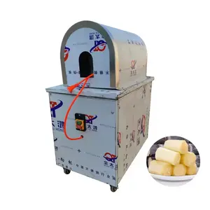 Ucuz fiyat şeker kamışı kabuğu çıkarma makinesi/şeker kamışı soyucu/şeker kamışı cilt soyma makinesi fiyat
