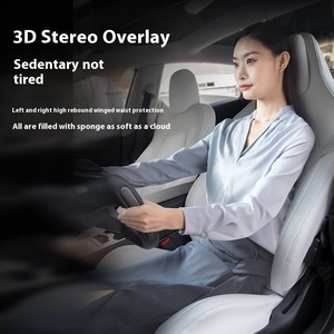 Tesla modeli 3 için özelleştirilmiş spor koltuk havalandırma yükseltme/Y 3p havacılık deri araba iç değişiklik modifiye araba koltukları - Product Image 2