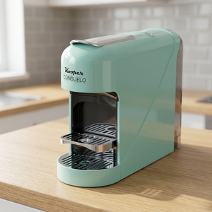 Consuelo Kooper Macchina per Espresso Automatica 1400W, Colore Acquamarina, Macchina per Capsule in Plastica, Pressione 20 Bar, Leggera 2,3kg - Product Image 2