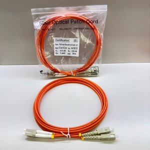 Cable de Fibra Óptica Multimodo Dúplex OM2 LC/UPC a SC/UPC de Grado Industrial, Conector de Cable de Fibra Óptica LSZH MM - Product Image 5