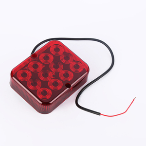 Nouveau style <span class=keywords><strong>de</strong></span> phare antibrouillard LED rouge 12-24V avec indice d'étanchéité IP67 pour véhicules universels - Product Image 1
