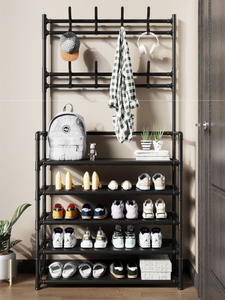 Đơn Giản Lắp Ráp Túi Lưu Trữ Giá Năm Lớp 80Cm Áo Móc Áo Cho Phòng Ngủ Ký Túc Xá Phòng Khách Hai Tầng Tầng Giày Giá - Product Image 5