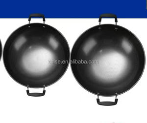 <span class=keywords><strong>Wok</strong></span> Tradizionale Cinese <span class=keywords><strong>in</strong></span> Ferro con Design a Nido d'Ape, Disponibile nelle Misure 41cm, 44cm, 47cm - Product Image 1