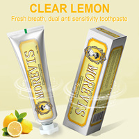 Dentifrice MARVISS en gros pour l'exportation 100g - Blanchissant aux herbes, parfum menthe, haleine fraîche, usage domestique adulte, en stock, durée de conservation 3 ans