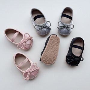 Chaussures de princesse pour bébé en gros, chaussures pour nouveau-né, chaussures pour bébé de 1 à 2 ans, chaussures pré-marche à nœud pour bébé fille - Product Image 2