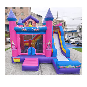 Maison <span class=keywords><strong>de</strong></span> rebond bleue pour enfants avec toboggan gonflable Combo Bouncer Party Rental Toddler Gonflable Jumping Blue Bouncy Castle Outdoor - Product Image 6