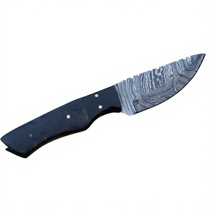 Couteaux de chasse professionnels sur mesure, haut de gamme, faits à la main en acier, manche en bois, qualité industrielle, avec étui en cuir - Product Image 3