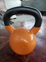Kettlebells en fonte d'acier réglables avec revêtement en poudre, 32 kg, durables, élégantes, application universelle, entraînement de force