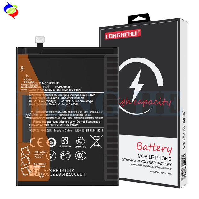 BP42 Battery for Xiaomi Mi 11 Lite Genuine Replacement Phone Battery 4250mAh
