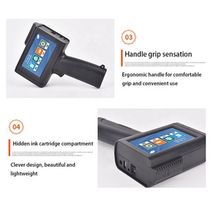 Stampante portatile a getto di mano stampante portatile a getto di inchiostro con numero di data, codice a barre, codice e macchina per la stampa di immagini - Product Image 6
