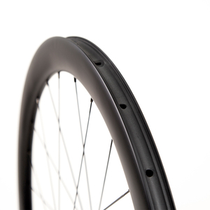 Roues de vélo de route à disque RS H290 50mm 28mm de profondeur de jante, jeu de roues en fibre de carbone 700C avec 24 rayons, roues de vélo de route à disque RS-H290 - Product Image 2
