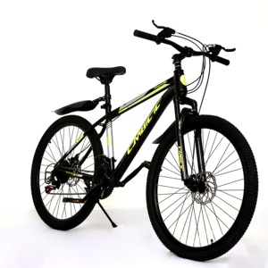<span class=keywords><strong>Bicicleta</strong></span> de Montaña Clásica con Cuadro de Aleación de Aluminio, Suspensión Delantera, Frenos de Disco, 21 Velocidades, Palanca de Cambios de Pulgar, <span class=keywords><strong>Cross</strong></span> Country, Llanta de Acero de 26 Pulgadas - Product Image 4