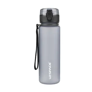 Best Sports Water Bottle - 500m Fast Flow、Flip Top Leak Proof Lid w/ One Click Open - Non-Toxic BPA Free & Eco-Friendly