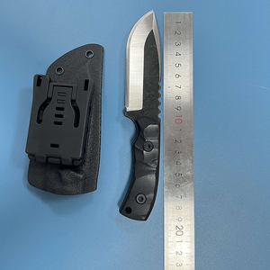 Well <span class=keywords><strong>handiwork</strong></span> CNC proceso 440 D2 acero caza Knife Full Tang hoja fija caza Knife con funda para exteriores - Product Image 4