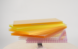 Panel hueco celular colorido extruido Anti-UV personalizado, hojas <span class=keywords><strong>de</strong></span> <span class=keywords><strong>Policarbonato</strong></span> <span class=keywords><strong>alveolar</strong></span> <span class=keywords><strong>de</strong></span> <span class=keywords><strong>policarbonato</strong></span> duraderas para <span class=keywords><strong>techo</strong></span> - Product Image 3