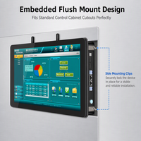 PC industriel à écran tactile capacitif de 11,6 pouces, Android embarqué, IP65, ordinateur robuste, étanche, terminal HMI