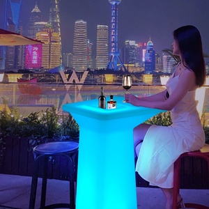 Hiện đại hình chữ T <span class=keywords><strong>Bar</strong></span> Bảng sáng cao Phân ghế mới thương mại Triển Lãm Đứng cho rượu vang bên Tiệc tiệc cà phê - Product Image 2