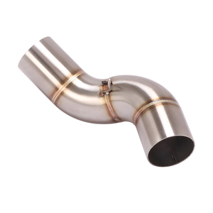 Tubo de Escape de Acero Inoxidable Plateado de 51mm para Motocicleta, Conexión Central, Compatible con Kawasaki Z900, Marca Racing IsTunt Modify - Product Image 5
