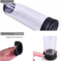 Pompe à pénis manuelle pour homme adulte, jouet sexuel, pompe puissante pour agrandir le pénis, masturbateur pour hommes, agrandisseur de pénis masculin