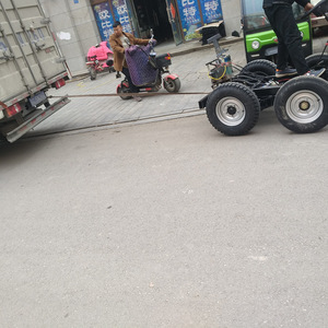 Châssis de tracteur électrique Fz avec pneu radial 195R14C-8PR pour usage agricole - Product Image 5