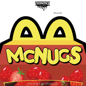 Kantong Mylar Kartun Bentuk Unik 8th 3.5 g, Kantong Mylar Holografik Anti Bau dengan Ritsleting, Bentuk Khusus, 1 lb - Product Image 4