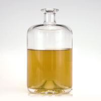 Bouteille en verre vide en gros 700ml 70cl pour Vodka Vin Whisky Rhum Gin Liqueur avec bouchon à vis et sérigraphie
