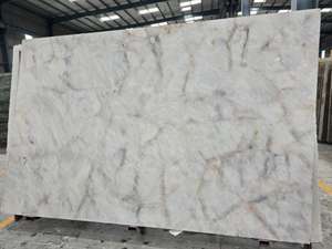 Panneaux de quartz naturel pour la fabrication de pierre artificielle, surface en dalle de quartz naturel, durs, non poreux, pour plans de travail et revêtements de sol - Product Image 6