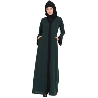2022 yeni fantezi ipek Abaya toptan şık Abaya müslüman kıyafetleri uzun kollu moda Jilbab